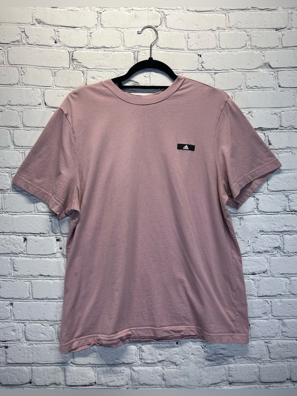 Adidas Women's Short Sleeve Multi Sport Pink Crew Neck  Tee Size L